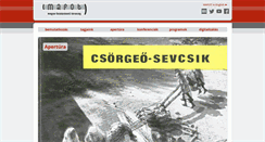 Desktop Screenshot of mafot.hu